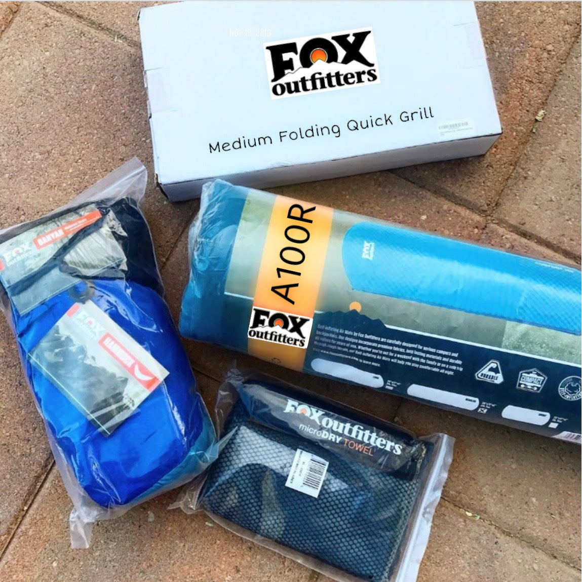 Quick Grill Large - Folding Flatpack BBQ