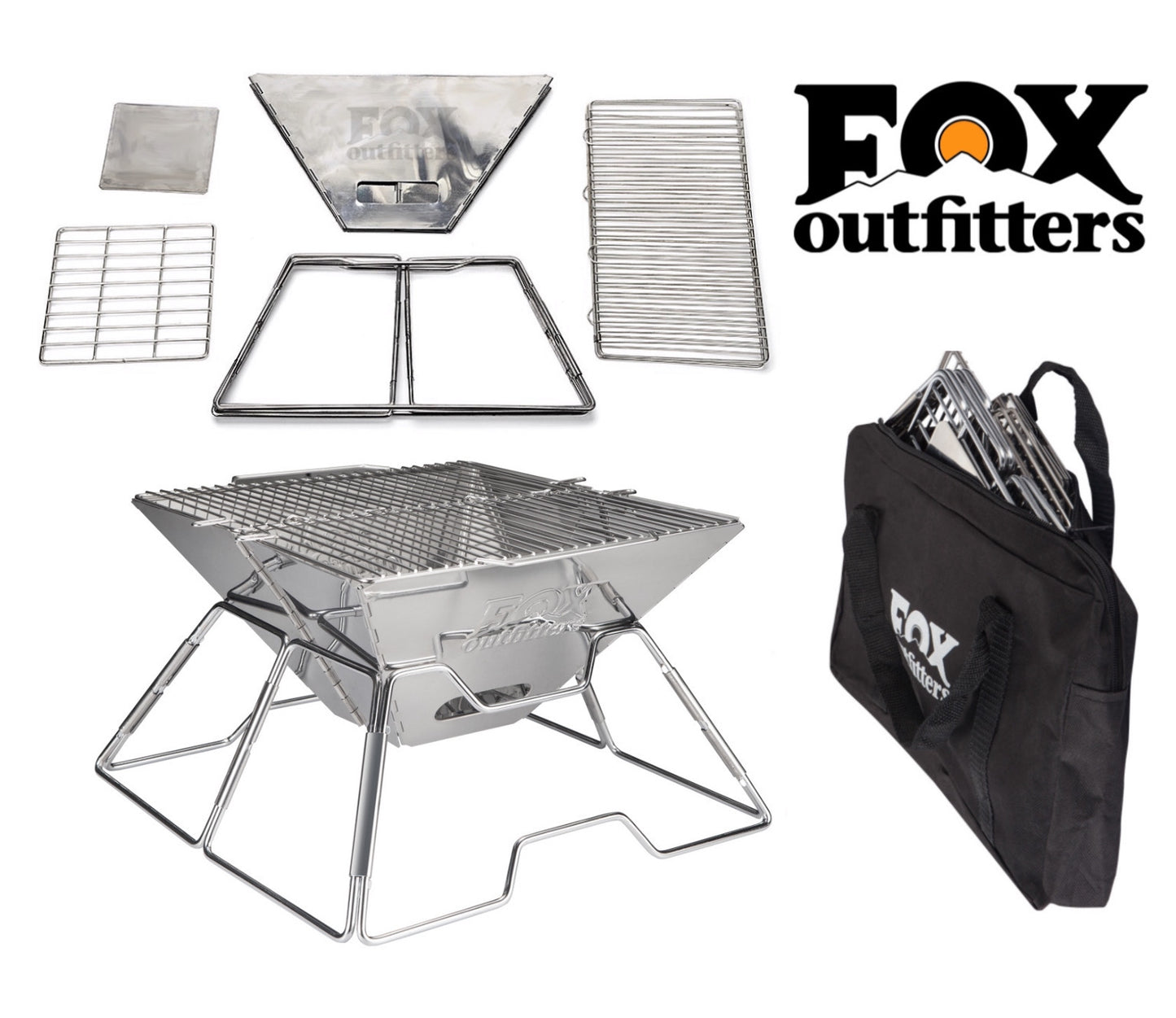 Quick Grill Medium - Folding Flatpack BBQ