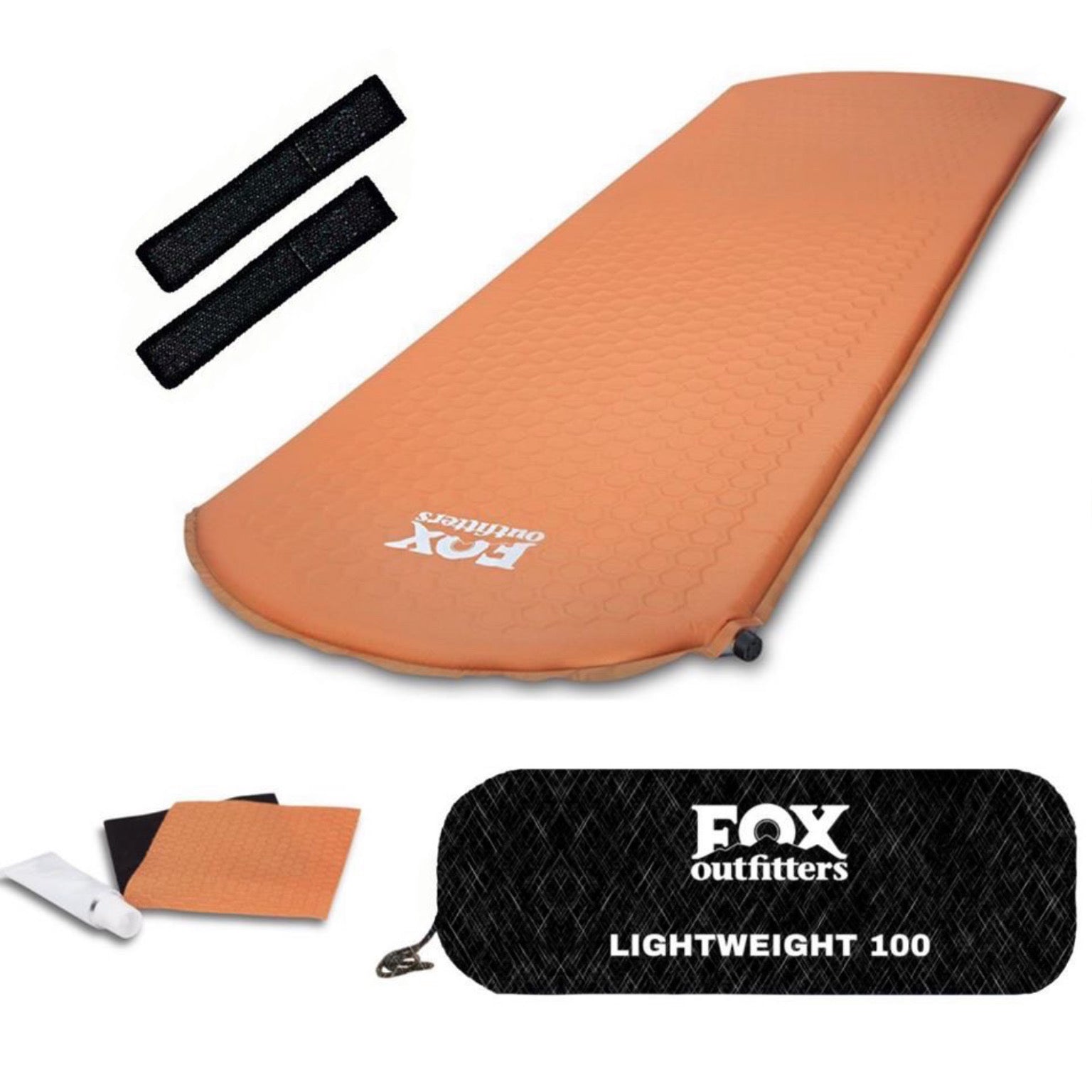 Fox Inflatable Mat Lightweight 100 Self-Inflating Mattress – Fox Outfitters