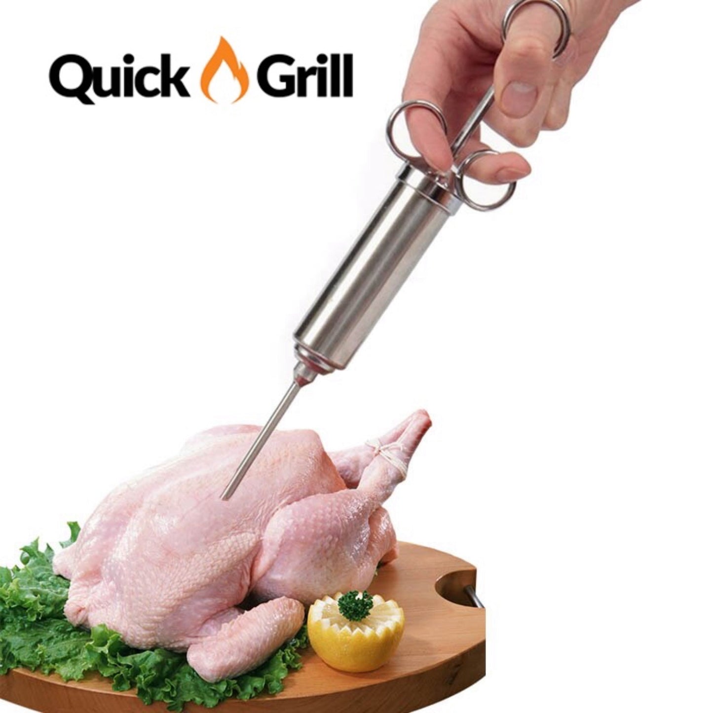 Premium Stainless Steel Seasoning Injector