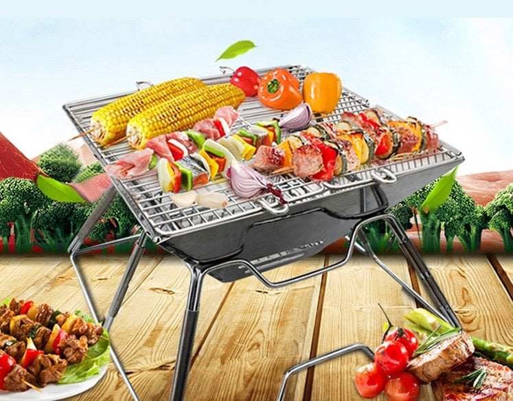 THE PITMASTER: Quick Grill Jumbo Folding Flatpack BBQ