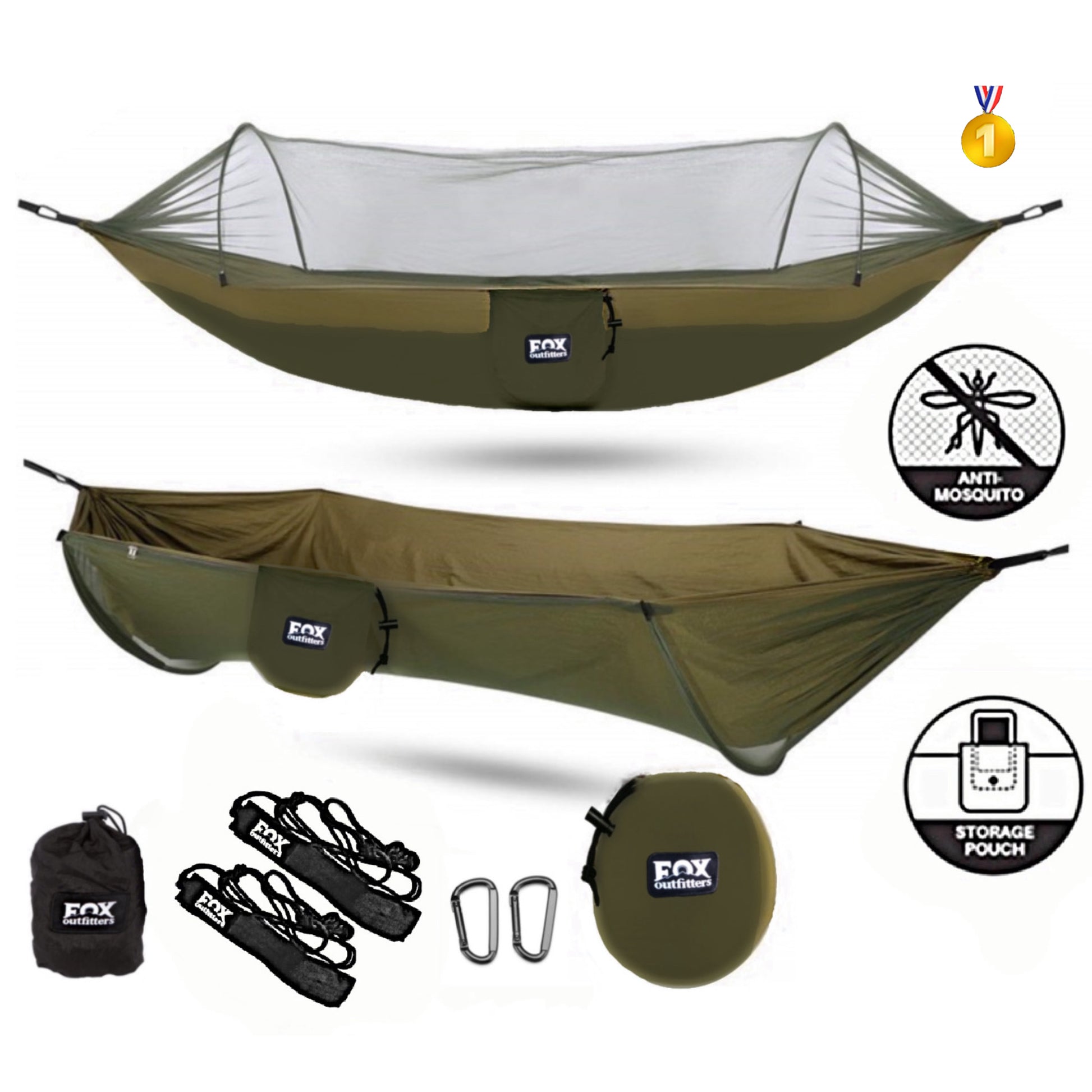 best hammock to use as fish net Mosquito Net Hammock XL – Fox Outfitters
